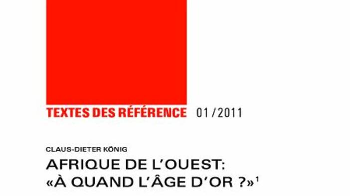 Afrique de l’Ouest: «À quand l’âge d’or ?»