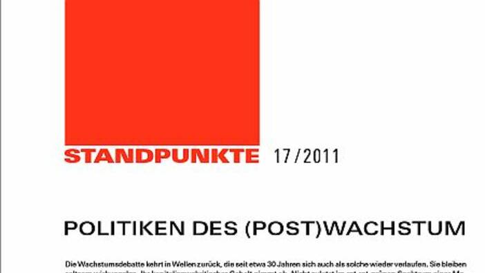 Politiken des (Post)Wachstums