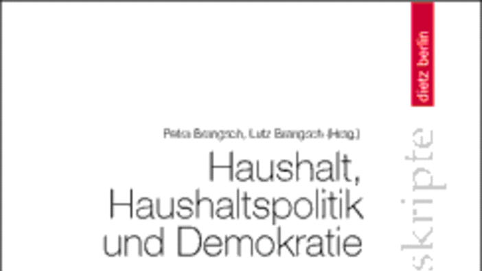 Haushalt, Haushaltspolitik und Demokratie