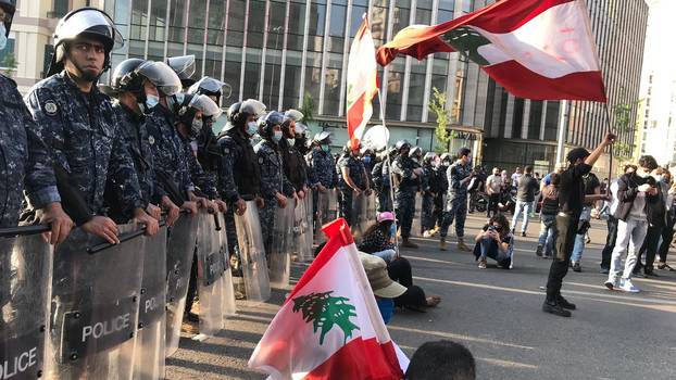 Protest in Beirut 2020 (Foto: Doha Hassan) 