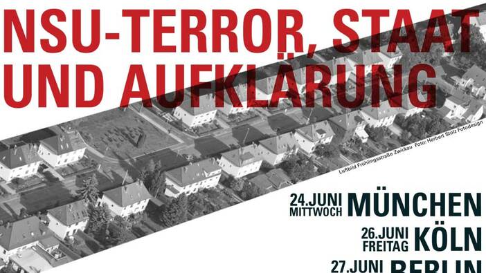 NSU-Terror, Staat und Aufklärung - Speakerstour