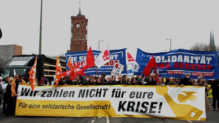 Die Linke in Bewegungen und Bündnissen