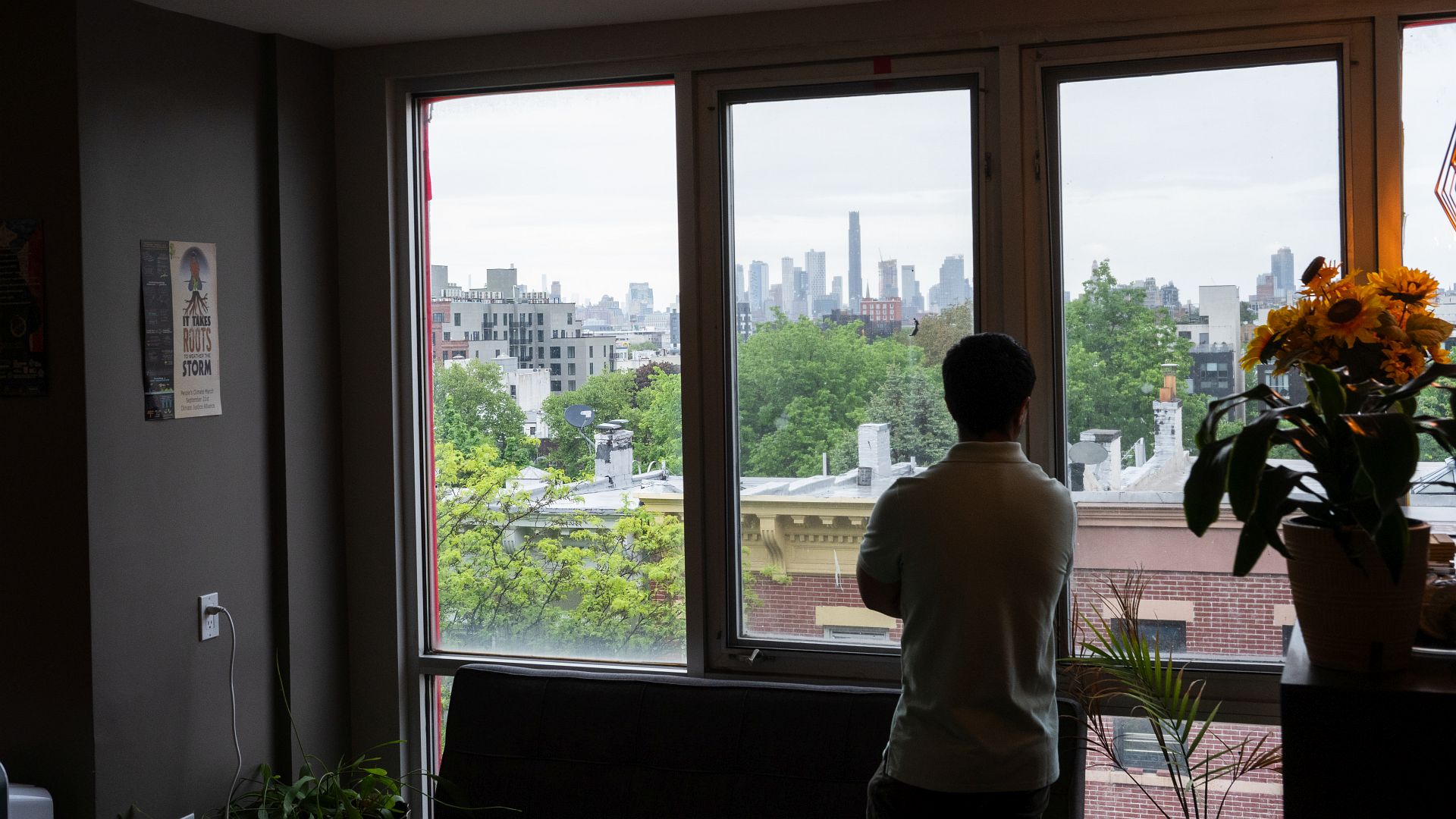 Blick von UPROSE auf Downtown Brooklyn