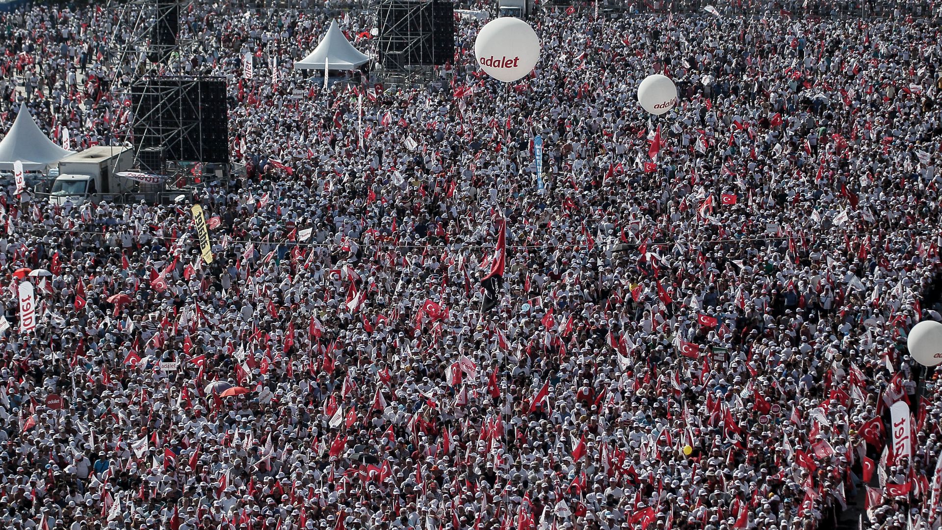 Justice march, Istanbul, 9.7.2017