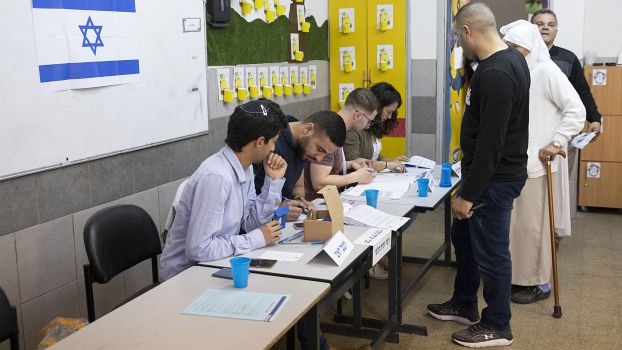 Knesset-Wahlen in Tayyibe/Israel, 1. April 2019